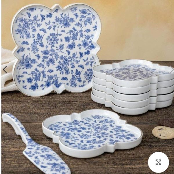 ست 8 پارچه کیک خوری ترک