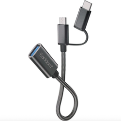 تبدیل USB OTG به MicroUSB / Type-C ارلدام ET-OT84