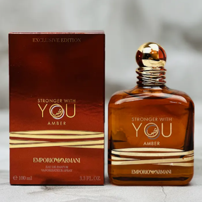 عطر ادکلن جورجیو آرمانی امپریو استرانگر ویت یو آمبر | Giorgio Armani Emporio Stronger with You Amberحجم 100 میلی لیتر