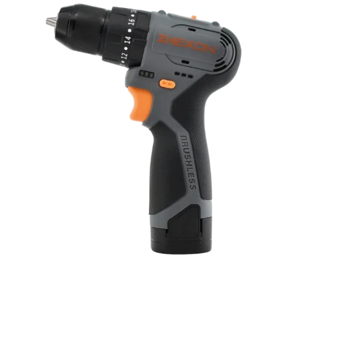دریل پیچ گوشتی شارژی 16 ولت چکشی براشلس ژکسون مدل ZHD1601-B