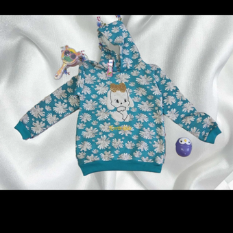 هودی دخترانه گلگلی