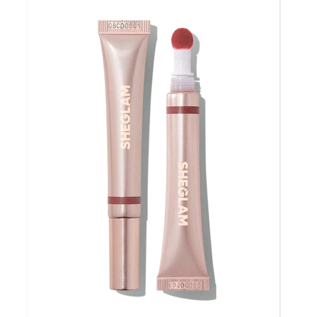 رژ لب مایع مات بالشتی شیگلم رنگ Catching Z's | Sheglam Velvet Matte Lipstick برای لبهای جذاب و مخملی