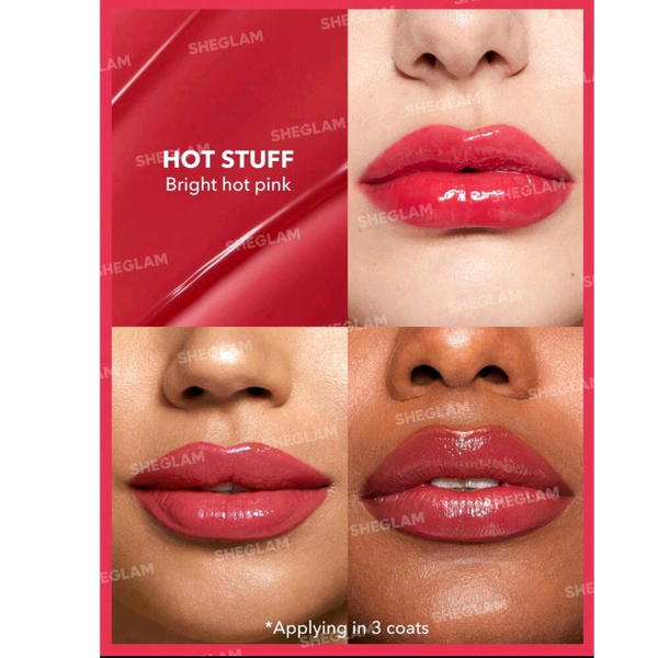 لیپ گلاس پلامپری حجم دهنده Hot Stuff [بالم لب لیپ پلامپر]