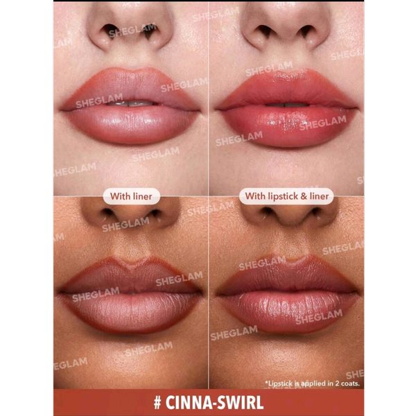 تینت و خط لب دو طرفه شیگلم Cinna-Swirl