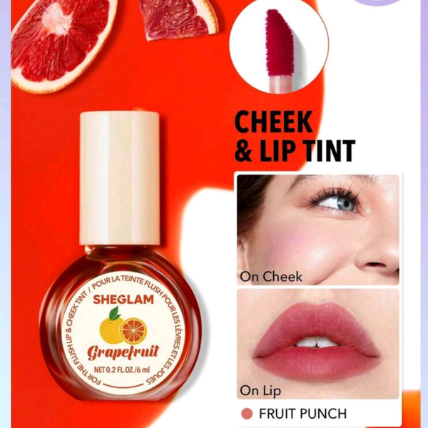 تینت لب و گونه شیگلم مدل FRUIT PUNCH