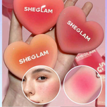 رژگونه کرمی قلبی رنگ ADORN