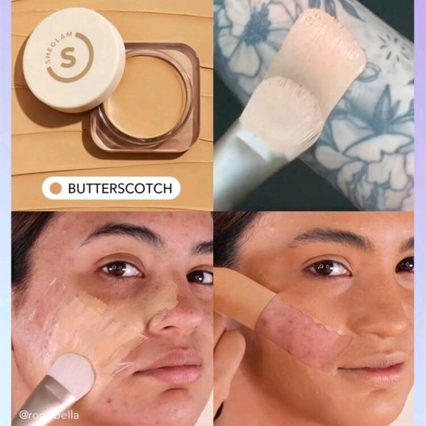 بالم کرمپودری مدل Full Cover رنگ Butterscotch