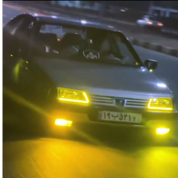 نئون چراغ پژو 405 طرح ابرویی