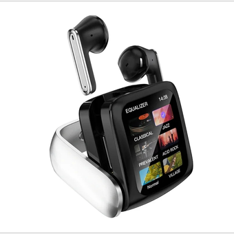 هدفون بلوتوثی گرین لاین مدل Smart Display Earbuds