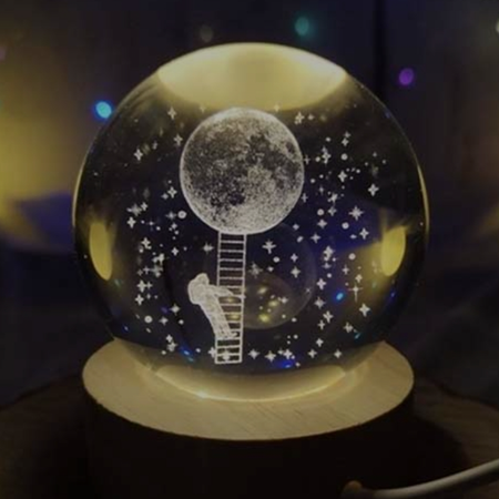 گوی کیریستالی مدل ماه و نردبان