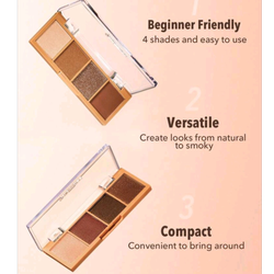سایه چشم چهار تایی ESSENTIAL SQUARE شیگلم  SHEGLAM SHEGLAM Essential Square Eyeshadow Quad