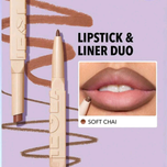 رژ لب و خط لب دوطرفه Soft Chai شیگلم sheglam lipstick & liner