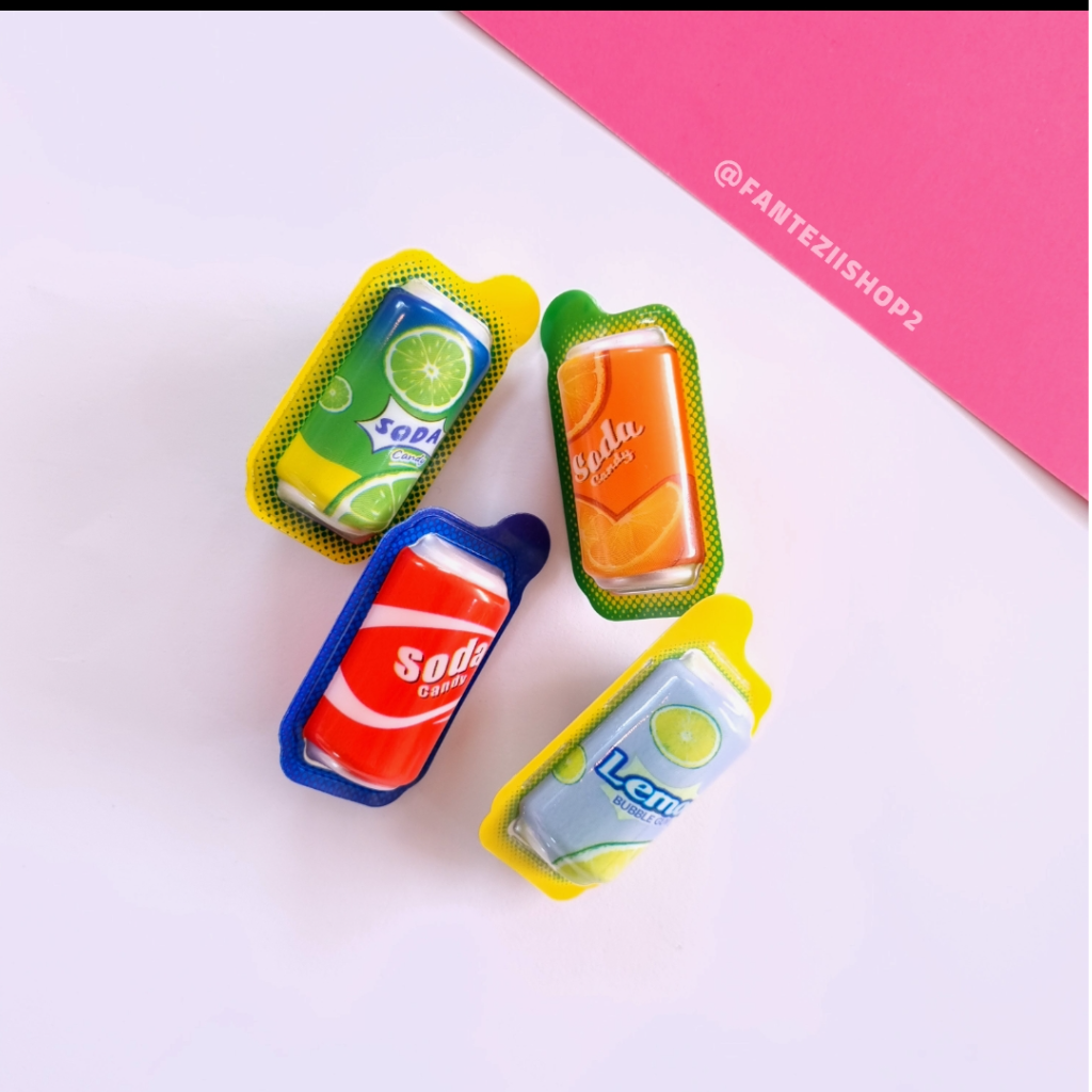 آدامس بادکنکی طرح نوشابه