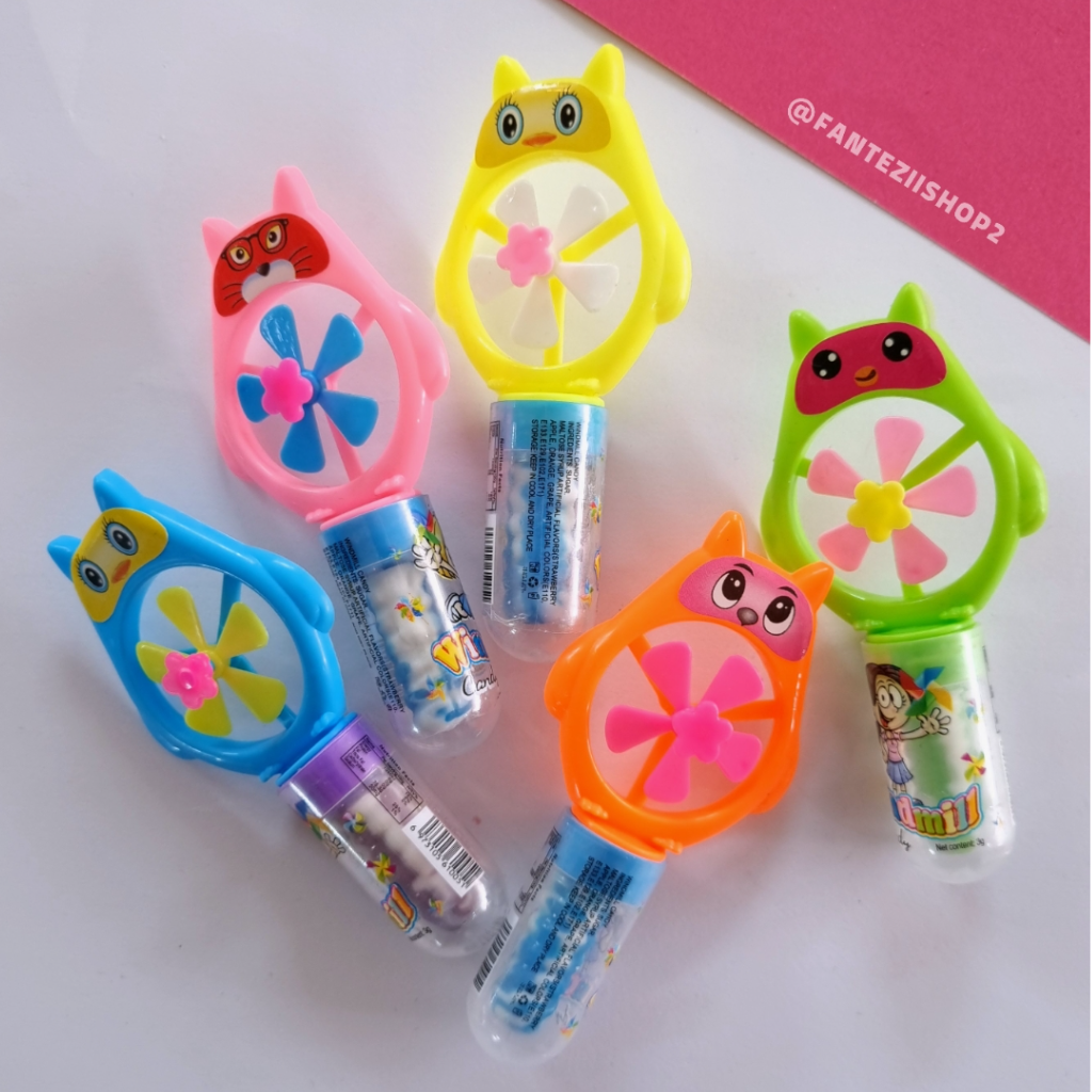 آبنبات طرح پنکه