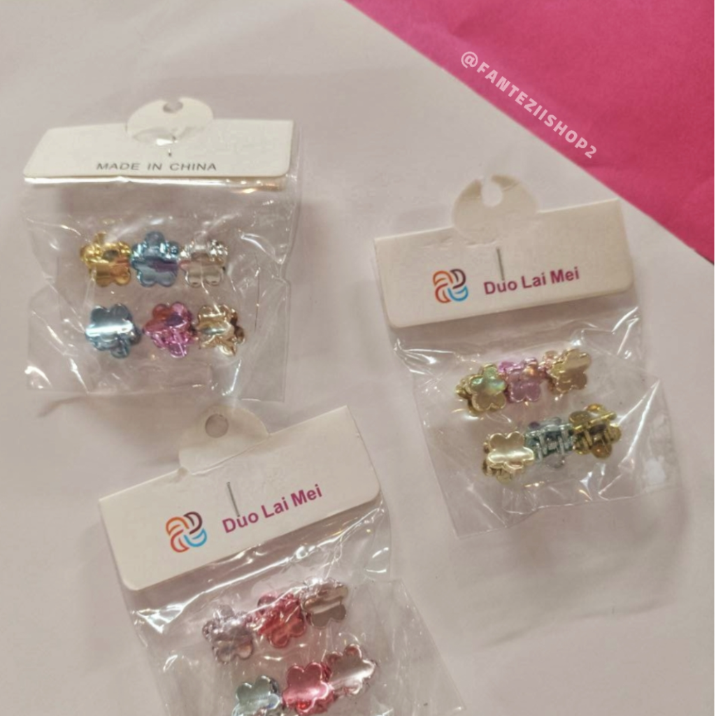 پک 6تایی کلیپس کرومی