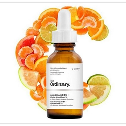 ویتامین سی اوردینری اصل (سرم ضد لک آسکوربیک اسید 8% و آلفا آربوتین 2%) The ordinary ascorbic acid alpha arbutin Vitamin C