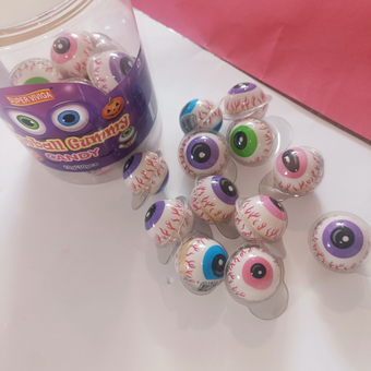 مارشمالو طرح چشم