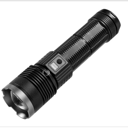 چراغ‌قوه LED لیزری مدل SP66، قدرت بالا، ضدآب، شارژ Type-C
