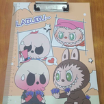 زیر دستی چوبی ضد آب عروسک های لابوبو