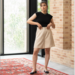 شلوار کوتاه لینن سرافینا