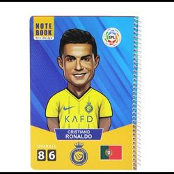 دفتر 50 برگ سیمی خط دار - جلد طلقی