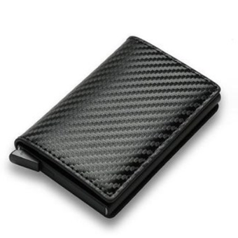 کیف پول و جاکارتی پاپ آپ کشویی طرح کربن کد 26