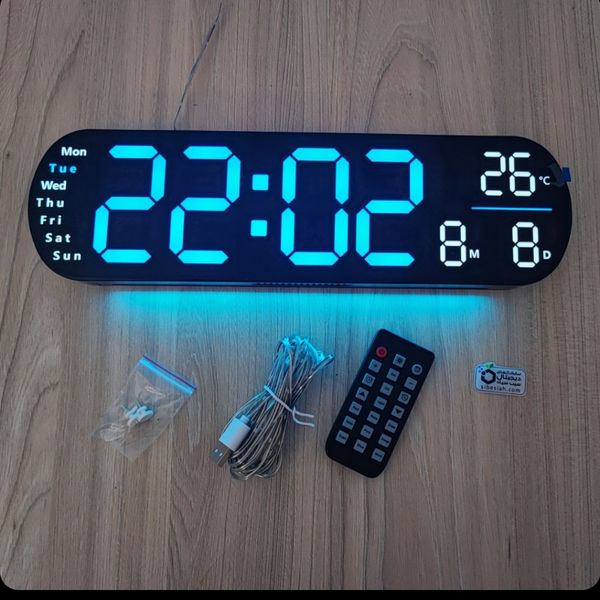 ساعت دیجیتال دیواری