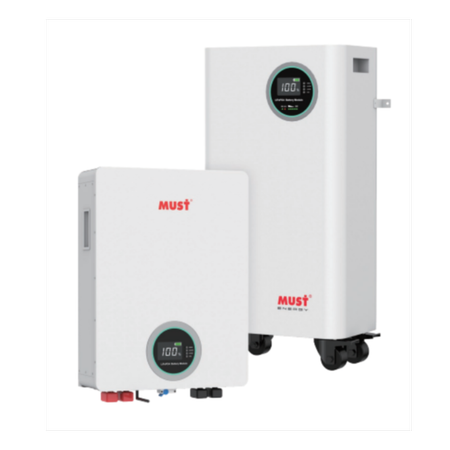 باتری لیتیوم فسفات آهن MUST   توان 10 کیلووات  مدل LP16-48200