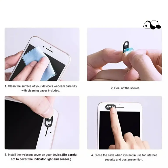 کاور لنز دوربین موبایل و لپ‌تاپ