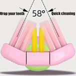 مسواک های 3 بعدی