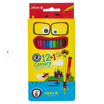 مداد رنگی 12 رنگ آریا