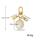 جاکلیدی فانتزی گل و پاپیون