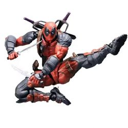 اکشن فیگور ددپول جعبه دار با اکسسوری برند amazing yamaguchi deadpool
