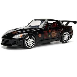 ماکت فلزی ماشین Honda s2000 مدل Fast and furious  مقیاس 1/24 برند Jada جادا