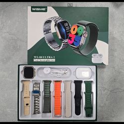 ساعت هوشمند Wisimi WS80 Ultra2: تجربه بصری خیره‌کننده با نمایشگر AMOLED و ساختار بدنه آلومینیومی لوکس