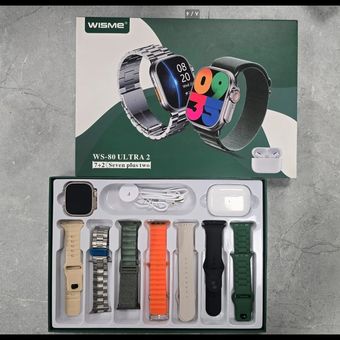 ساعت هوشمند Wisimi WS80 Ultra2: تجربه بصری خیره‌کننده با نمایشگر AMOLED و ساختار بدنه آلومینیومی لوکس