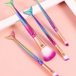 ست 4 عددی براش آرایشی پری دریایی