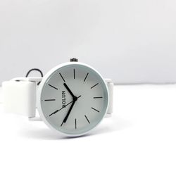 ساعت مچی زنانه برند بولون بند سیلیکونی سفید اندکس