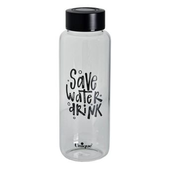 بطری شیشه ای با درب مشکی  یونیک کد UN-3064