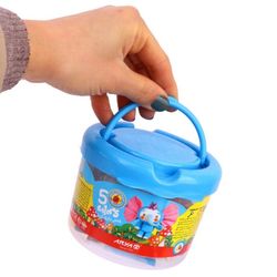 خمیر بازی سطلی 5 رنگ آریا