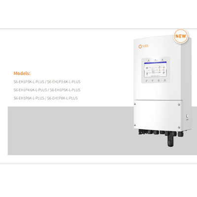 اینورتر سولیس 6 کیلووات – مدل S6-EH1P6K-L-PLUS