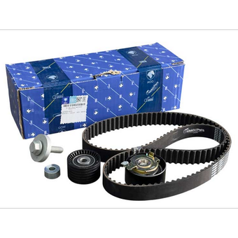 مجموعه تسمه تایمینگ 132 دندانه با غلتک تسمه سفت کن وهرزگرد-موتور K4M کد 2070301612