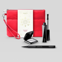 ست سه‌تایی آرایش چشم(KIKO Snow-Kissed Holiday Jingle Trio Eyes Gift Set)