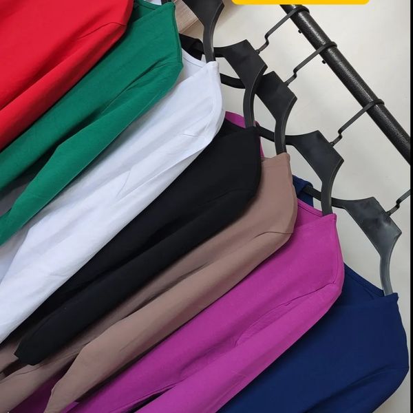 تیشرت نخ پنبه آستین سه ربع