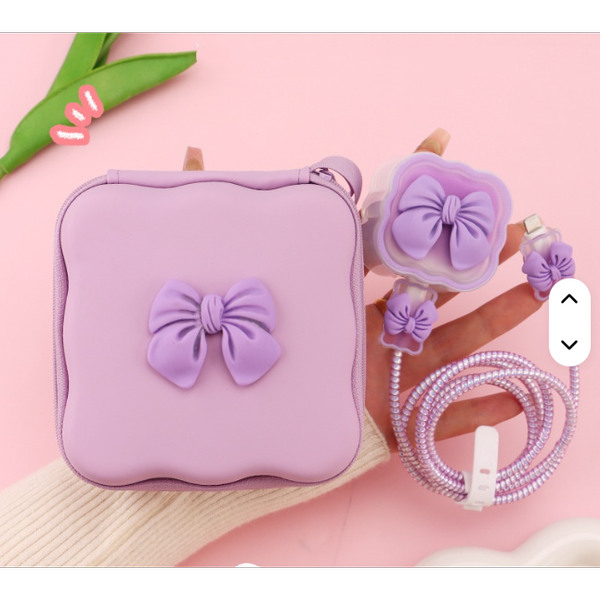 ست محافظ شارژر  پاپیونی