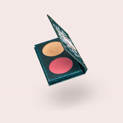 پالت رژگونه و هایلایتر02(Bridgerton Bouquet Blush & Highlighter Duo)