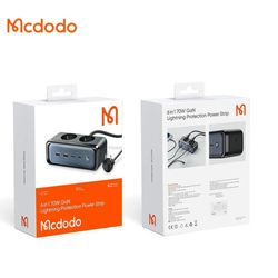 چند راهی برق و شارژر رومیزی 70 وات GaN مک دودو مدل MCDODO CH-461