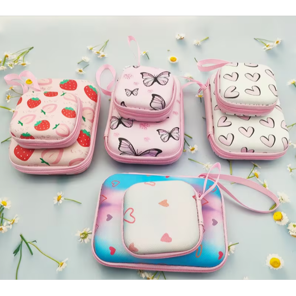 ست 2 عددی کیف محافظ ایرپاد و شارژر طرح دار