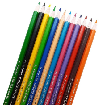 مداد رنگی 12 رنگ پارسا