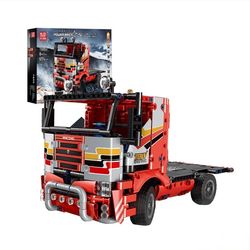 لگو ساختنی و کنترلی MOULD KING مدل TRANSPORT TRUCK 15003
